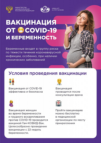 Вакцинация от Covid-19 и беременность