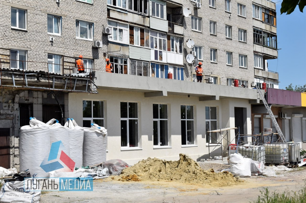 Калужская область помогает восстанавливать жилые дома в Первомайске
