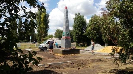 В с.Лещаное ТОС отремонтируют памятник 