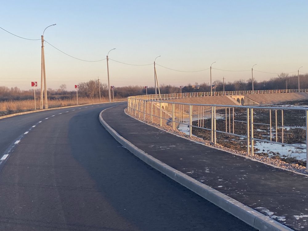 Закончилась реконструкция дороги в с.Пыховка по ул.Первомайской