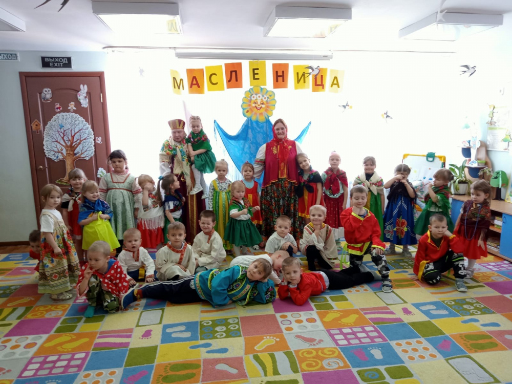 Масленица в гостях у воспитанников детского сада "Теремок"
