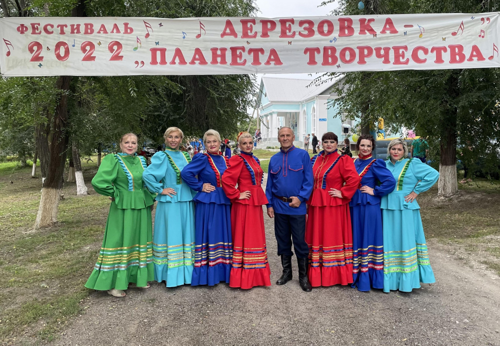 Участие в фестивале творчества в селе Дерезовка