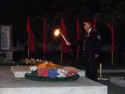 8 мая 2019 года в 20 часов на мемориале ст. Камышеватской состоится традиционная акция «Огонь нашей памяти»