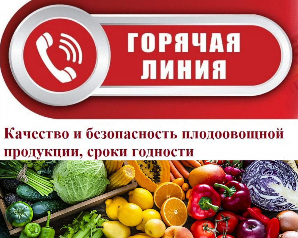  Управление Роспотребнадзора по Самарской области информирует о проведении «горячей» линия по качеству и безопасности плодоовощной продукции и срокам годности. 