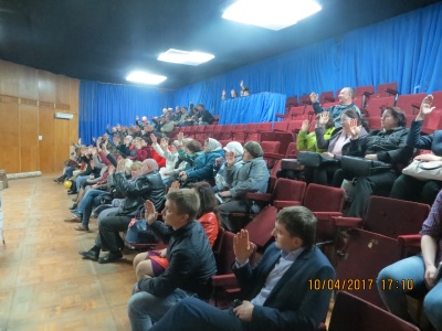 10 апреля 2017 г. состоялось собрание по вопросу участия поселка Товарково в областном конкурсе «Программа поддержки местных инициатив»