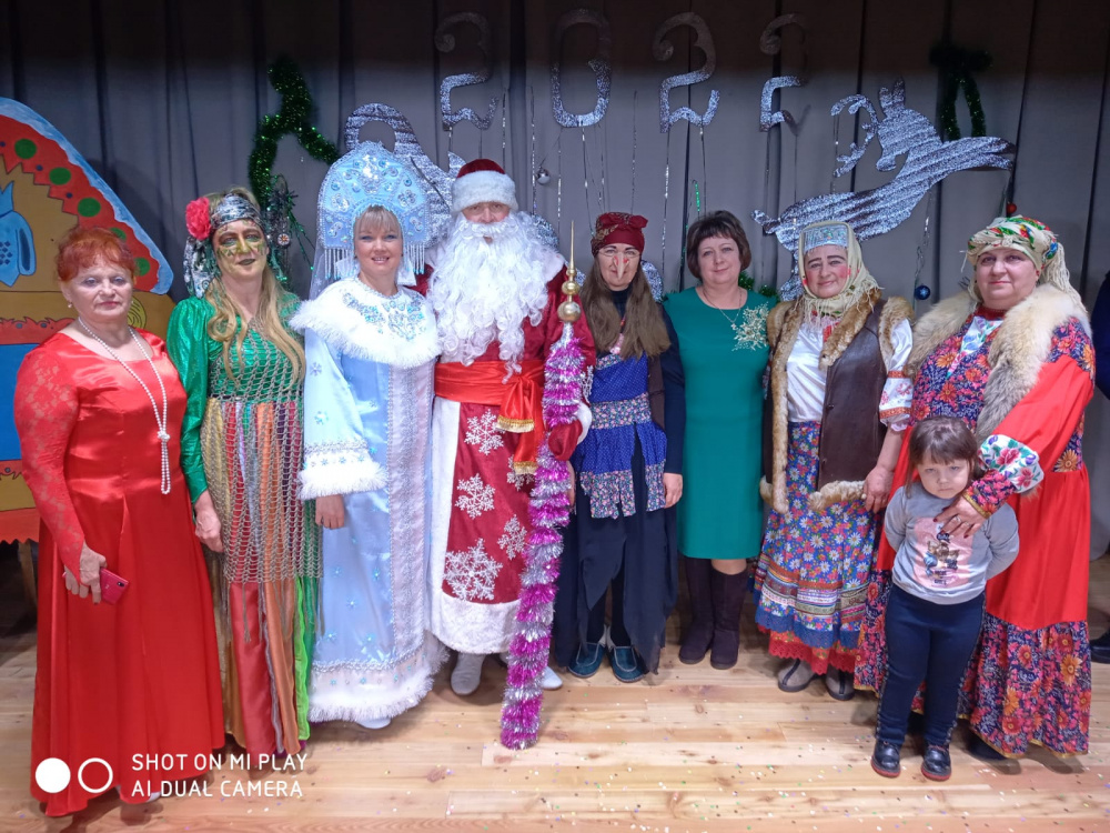 На территории Дерезовского сельского поселения прошли новогодние праздничные мероприятия