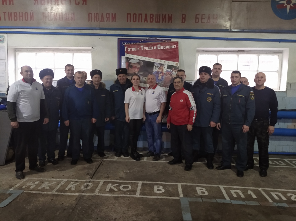 Специалисты Нижнедевицкого центра тестирования в гостях у сотрудников пожарно-спасительного отряда