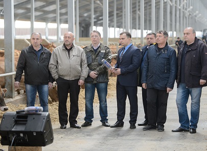 Воронежские фермеры задали вопросы  Президенту РФ 