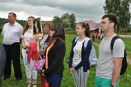 23 июля в Глухово с Нижегородской области приехали внучки и правнуки  Тюсова Ивана Николаевича