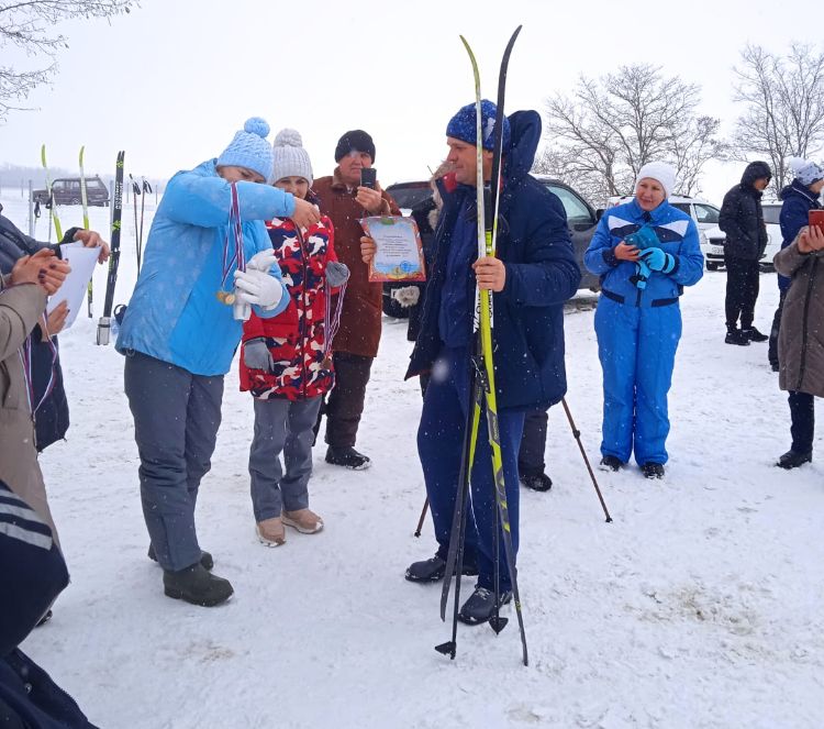 Спортивное мероприятие по бегу на лыжах в рамках ГТО