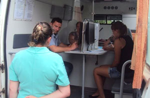Специалисты социального автопоезда «Забота и здоровье» провели прием в Сараевском районе Рязанской области