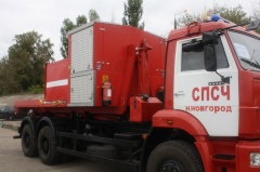 Презентация уникального пожарного модульного автомобиля прошла на Нижегородской ярмарке