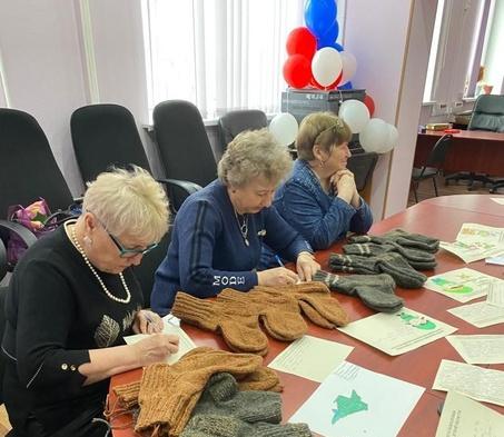 Котельниковский Центр общения старшего поколения стал площадкой для проведения благотворительной акции «Тепло из дома»