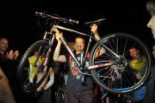 «Губернаторский» велосипед на Велоночи-2015 выиграл фотограф из Воронежа