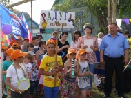 Краснодарский край: Открытие детской дворой площадки