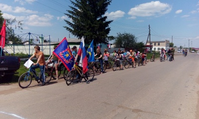 12 июня на территории с.п. Черновский прошел велопробег, посвящённый Дню России