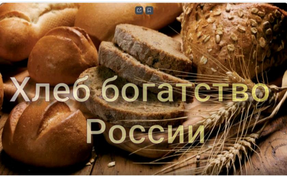 Познавательная презентация «Хлеб богатство России»