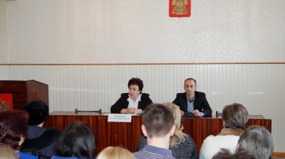 Встреча с Председателем Территориальной избирательной комиссии Ейская районная Татьяной Николаевной Чернодырка