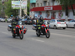 В Воронеже на дежурство заступили группы экстренного реагирования на мотоциклах