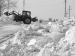 Ростовские села расчищают от снега