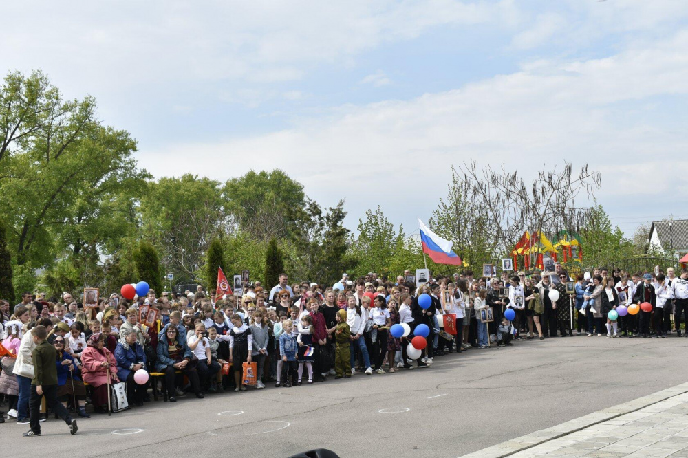 Митинг, посвящённый 77-летию  Победы в Великой Отечественной Войне.