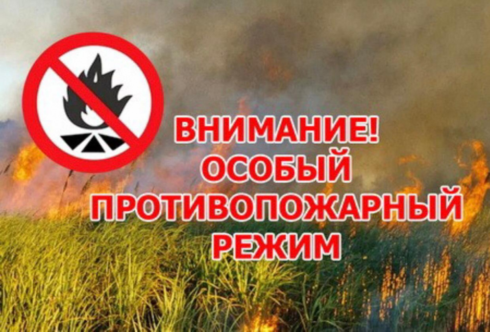 На территории сельского поселения Падовский сельсовет введен особый противопожарный режим  