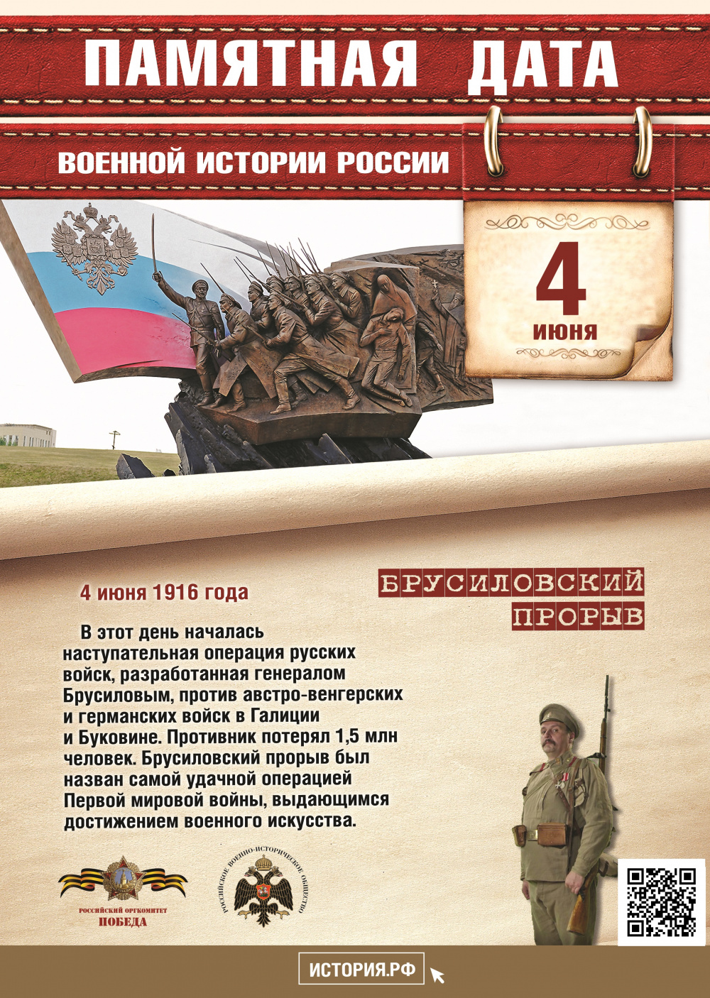 04 июня 1916 г. Брусиловский прорыв