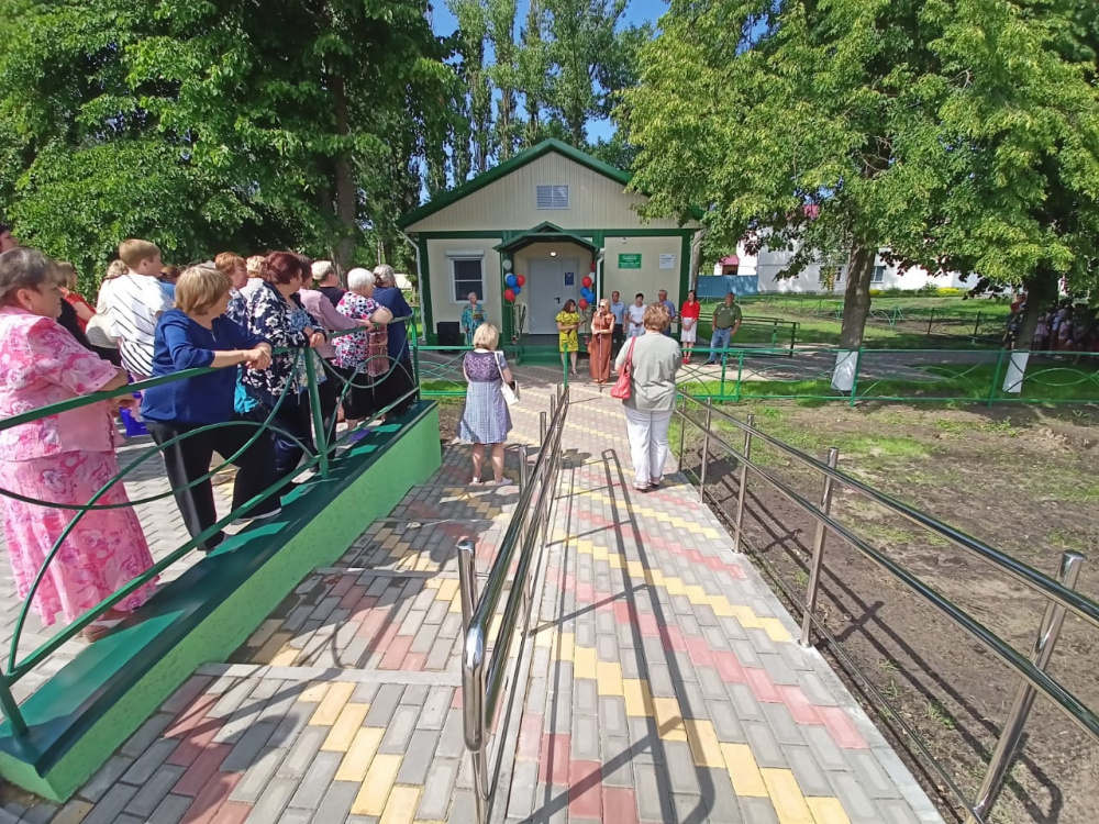 14 июня 2022 года состоялось открытие нового фельдшерско-акушерского пункта в селе Лискинское