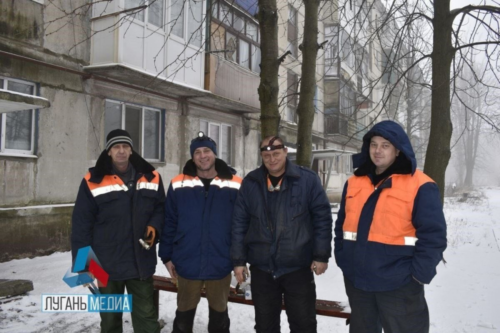 Калужские коммунальщики продолжают аварийно-восстановительные работы в Луганской Народной Республике