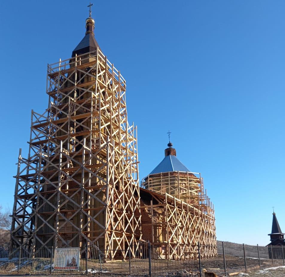 Консервация храма Иоанна Богослова в с.Кучугуры