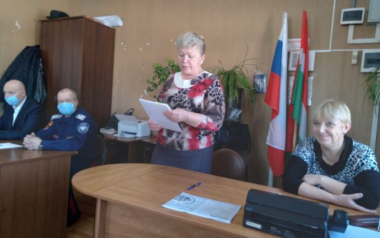 19 февраля в здании сельской администрации МО СП «Село Дашино» состоялся отчет главы администрации поселения Антонины Белоусовой
