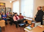 Настоятель Покровского храма встретился с читателями  Каширской центральной библиотеки