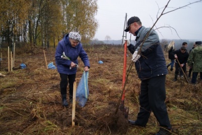  В Ярославской области заложили липовую аллею в честь классика рыболовно-охоничьей литературы  