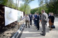 Губернатор Алексей Гордеев посетил Воронежский центральный парк и проконтролировал, как идут работы по его реконструкции