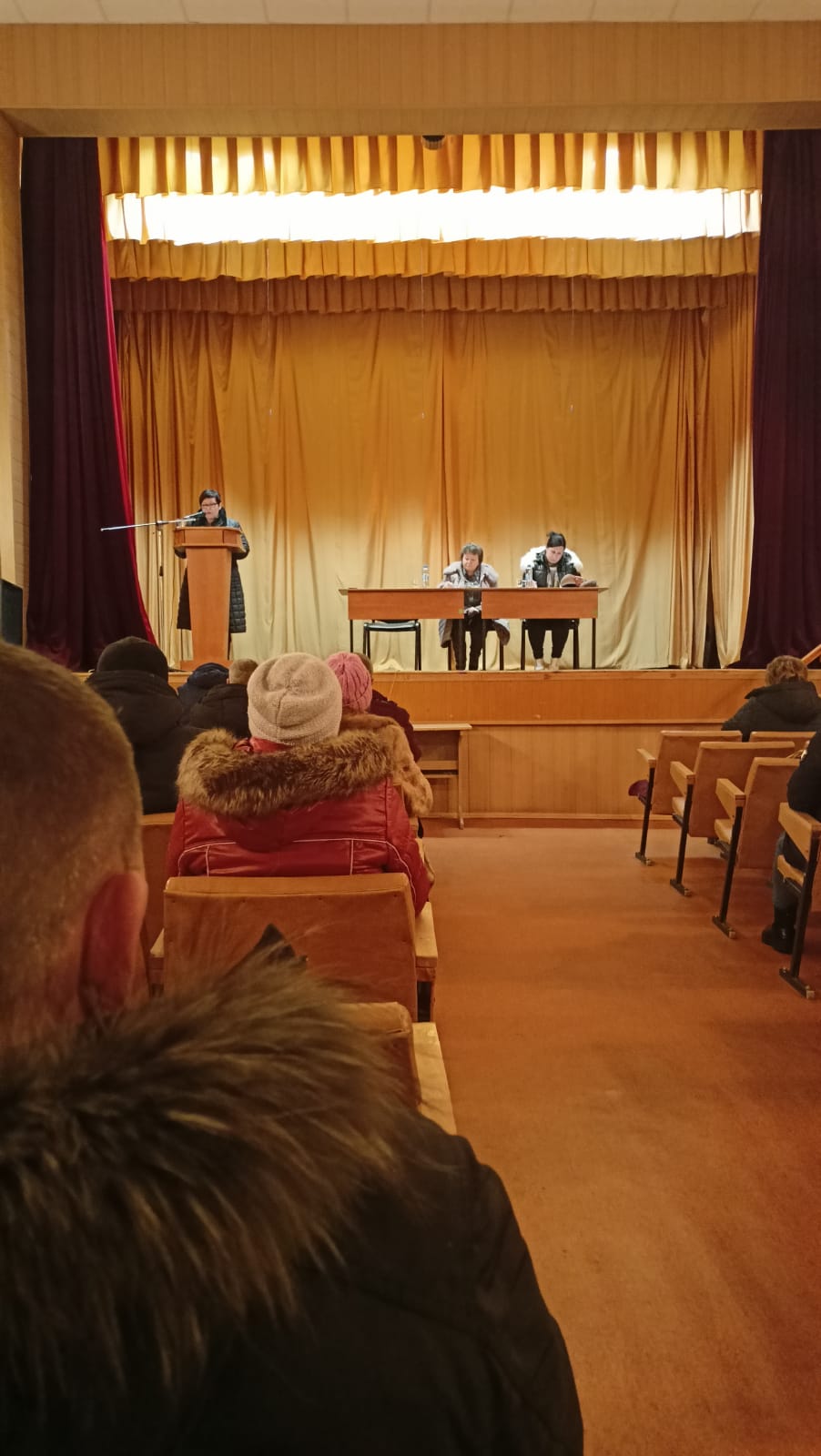 3 февраля 2023 года в 17 часов -00 минут в здании ДК СПК "Лискинский" состоялась  отчетная сессия Совета Народных депутатов Краснознаменского сельского поселения 