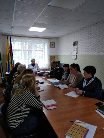 16.04.19г в администрации Кухаривского с/п состоялось заседание оргкомитета по подготовке к празднованию майских праздников.
