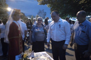 12 июня в ст.Кущевской прошел праздник, посвященный Дню России. 