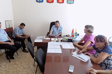 Сегодня проведено восьмое заседание территориальной комиссии по профилактике правонарушений администрации Новониколаевского сельского поселения
