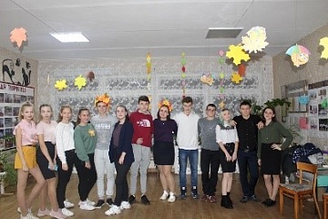 9 ноября в Степнянском СДК для молодежи поселения проводился Осенний Бал с игровой программой «Осенние фантазии»