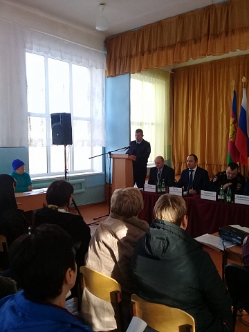 11 февраля прошла открытая сессия Совета Глебовского сельского поселения Кущевского района