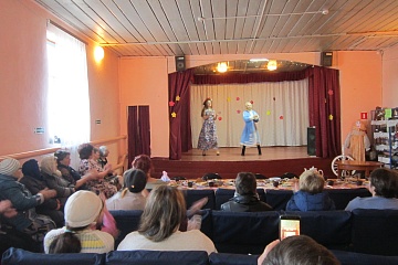 1 марта  в сельском доме культуры села Давыдовка прошло театрализованное представление «Эх, Масленица!».