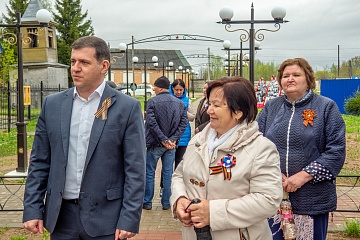 Александр Ефремов посетил поселок Мятлево Износковского района