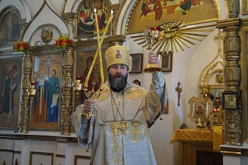 Петропавловку посетил епископ Россошанский и Острогожский Андрей