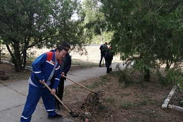 В г.Городовиковске 26.09.2020 прошёл Республиканский субботник по уборке территорий города от мусора. 