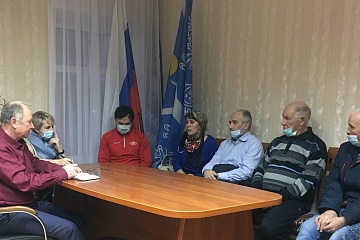 В администрации прошла встреча главы города Советска В. И. Порубова с представителями спорта