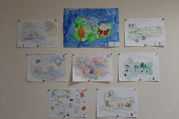 Кадастровая палата подвела итоги конкурса детских рисунков на тему «Рисуем карту Вологодской области»