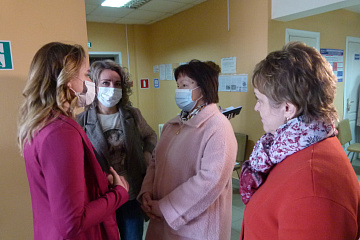Ольга Коробова посетила с рабочим визитом Мятлевскую амбулаторию