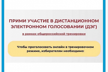 Жителей Жуковского района приглашают принять участие в дистанционном голосовании