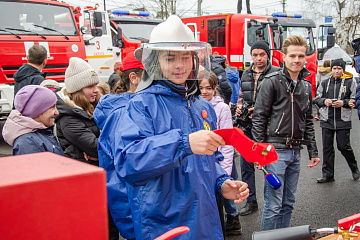 Торжественное открытие нового пожарного депо в поселке Мятлево 