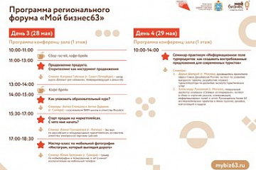 Главное бизнес-событие весны в Самарской области стартует 26 мая!